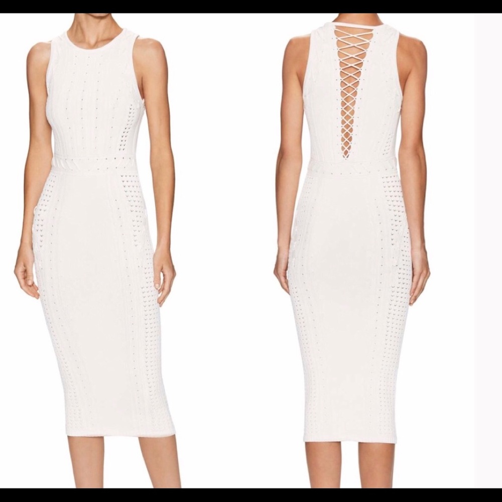 NWT Ronny Kobo Marietta lace up dress